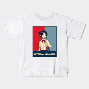 Mitsuha Miyamizu Kids T-Shirt